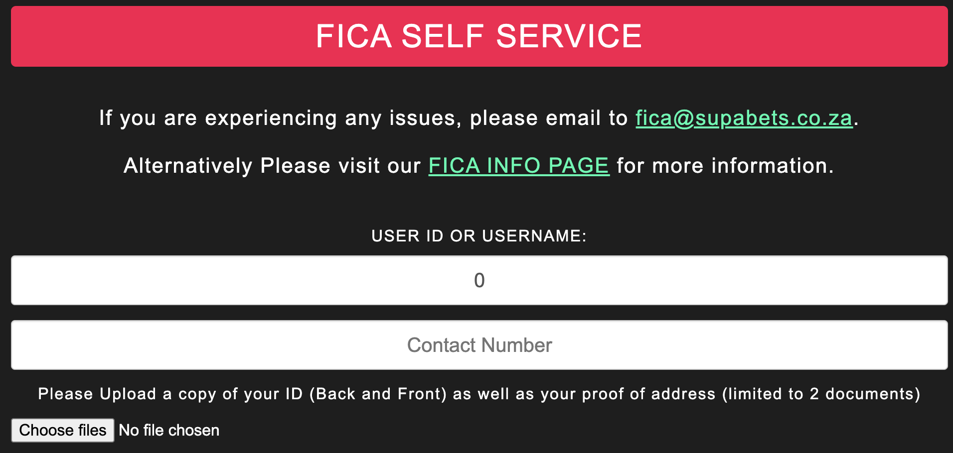 how-to-submit-fica-on-subabets-betbrowser